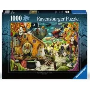 Ravensburger Happy Halloween 1000 pc puzzle by Demelsa Haughton